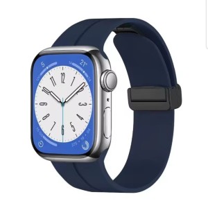 Силиконова каишка с магнит Универсална 22mm / тъмно синя /